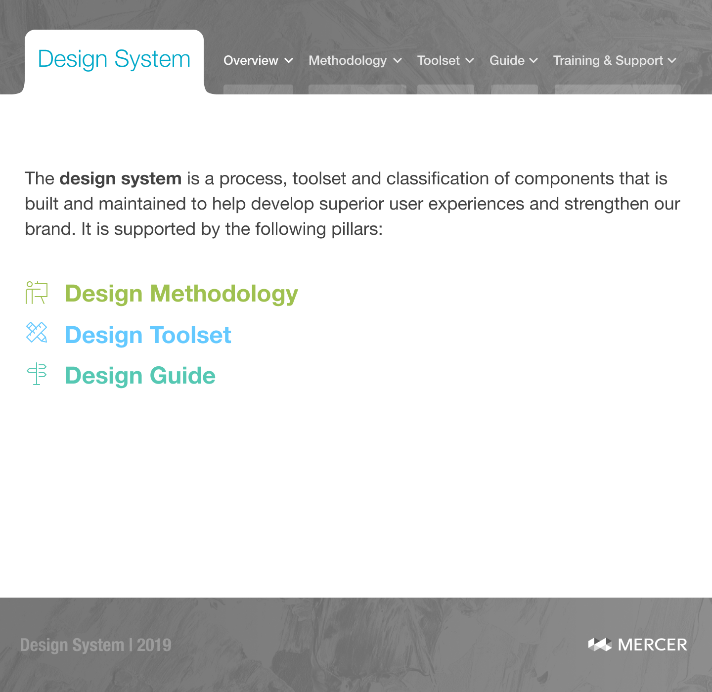 Design System documentation