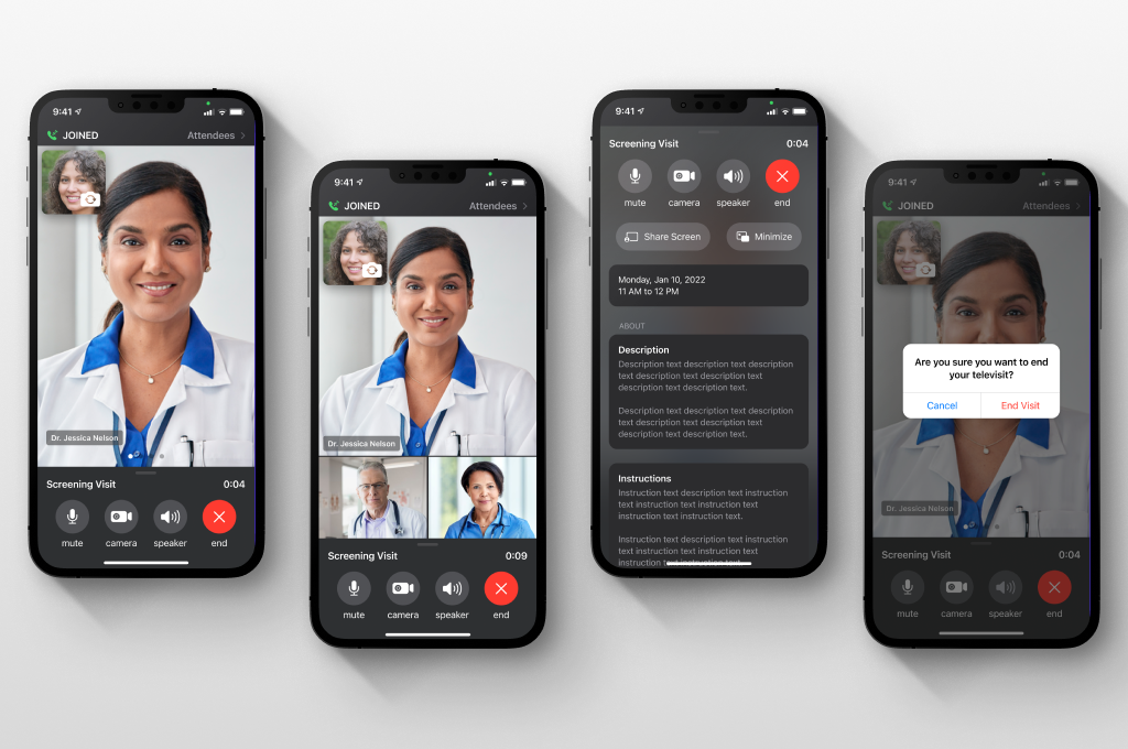 iOS Mobile Televisit Feature